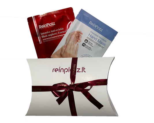 DOVANA: Veido kaukė + rankų kaukė (2vnt.)